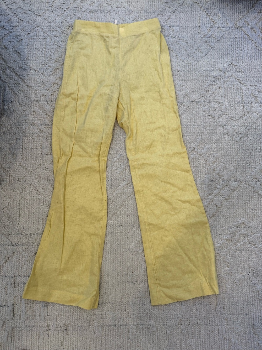Free People linen blend pants, size S